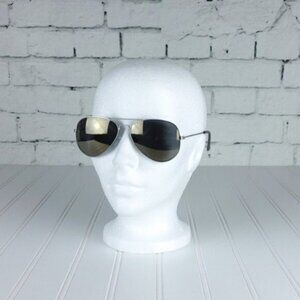 Joe's Jeans Aviator Wire Frame Sunglasses Gunmetal